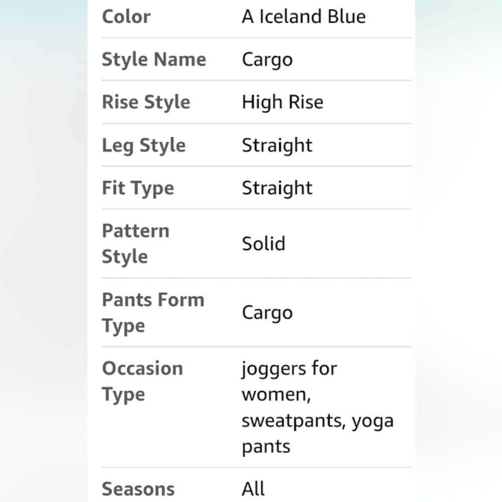 NWT Dokotoo Iceland Blue Wide Leg Women's Pants 27"Waist Size 4 - Picture 14 of 16